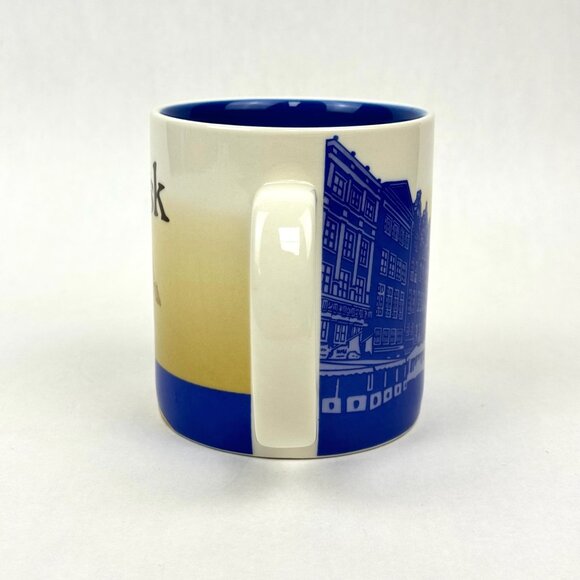 Starbucks Gdansk Poland Global Collector Icon Series 16 oz Coffee Mug 2012 - Picture 5 of 9